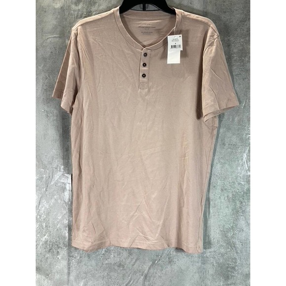 Cotton On Other - Cotton:On Men's Dusty Blossom Organic Henley Short Sleeve T-Shirt SZ S